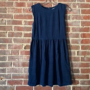 Blue Loft Casual Midi Dress 4P